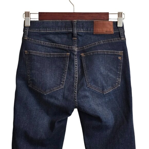 Madewell 9" High Riser Skinny Skinny in Polly Wash Sz 25 - Picture 3 of 11
